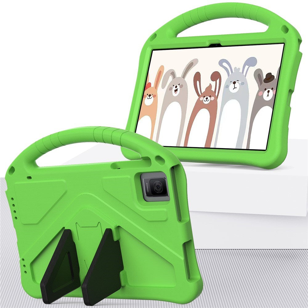 TCL Tab 10 Gen2 EIDERWOOD Børne Cover m. Håndtag & Ståfunktion - Grøn