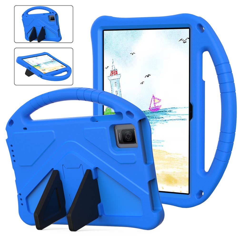 TCL Tab 10 Gen2 EIDERWOOD Børne Cover m. Håndtag & Ståfunktion - Blå