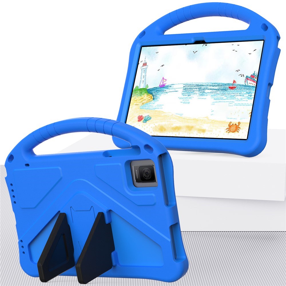 TCL Tab 10 Gen2 EIDERWOOD Børne Cover m. Håndtag & Ståfunktion - Blå