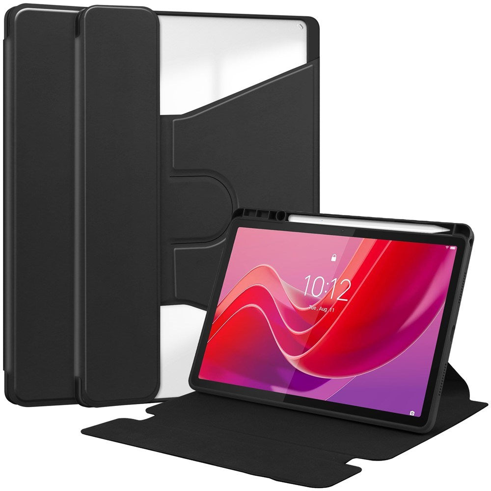Lenovo Idea Tab 11" / Tab M11 EIDERWOOD Tablet Flipcover m. Stylus Pen Holder - Sort