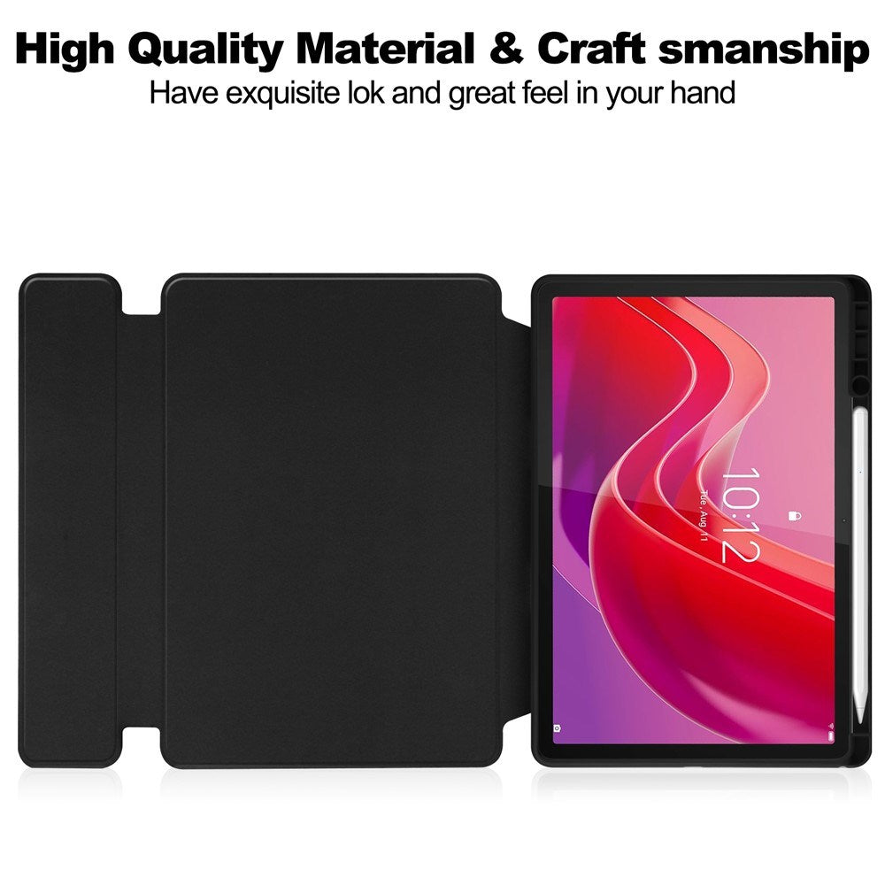 Lenovo Idea Tab 11" / Tab M11 EIDERWOOD Tablet Flipcover m. Stylus Pen Holder - Sort