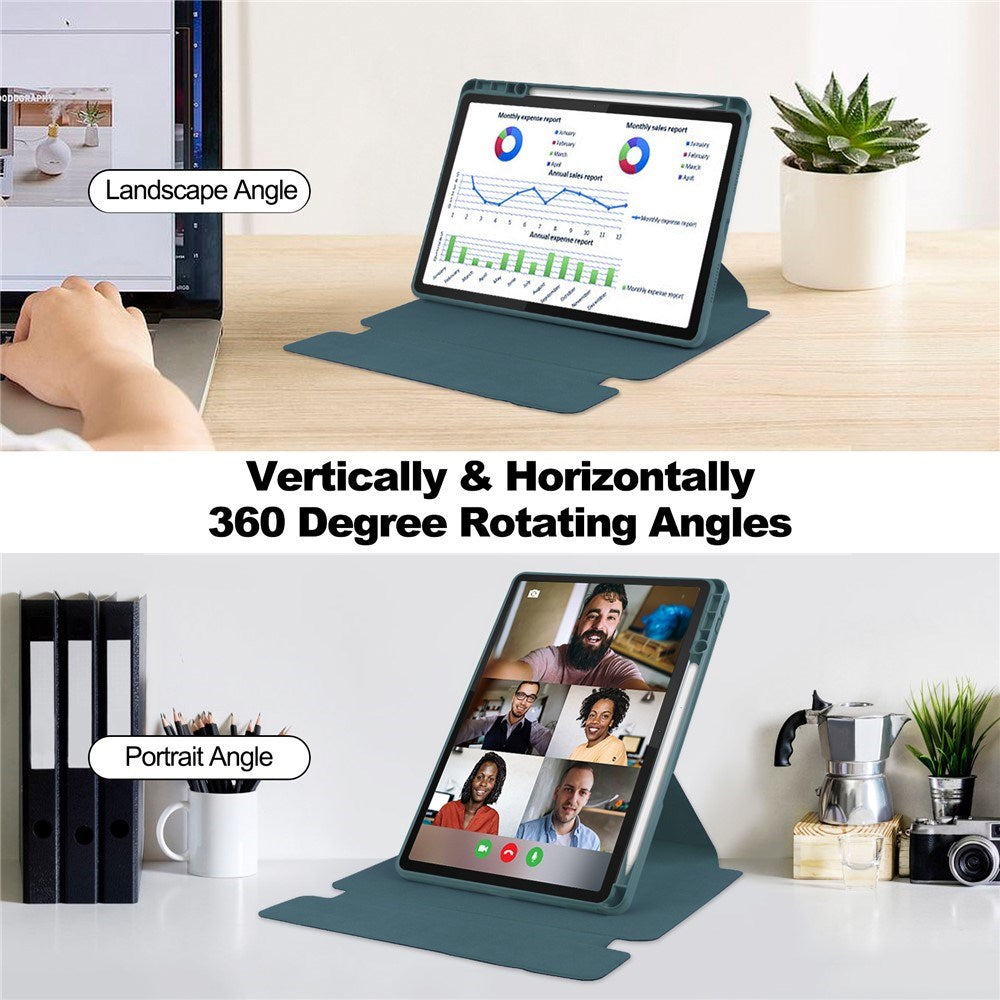 Lenovo Idea Tab 11" / Tab M11 EIDERWOOD Tablet Flipcover m. Stylus Pen Holder - Grøn
