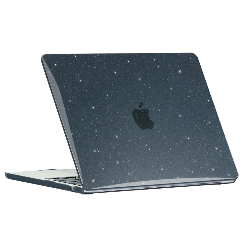 MacBook Air 15" M5/M4/M3/M2 (2026-2023) Hårdt Plast Cover - Stjernehimmel - Sort