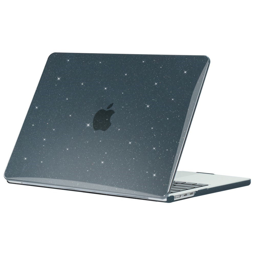 MacBook Air 15" M5/M4/M3/M2 (2026-2023) Hårdt Plast Cover - Stjernehimmel - Sort