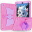 EIDERWOOD iPad 10.2" (2021 / 2020 / 2019) Børne Cover - Unicorn Kickstand Cover - Lyserød  / Lilla