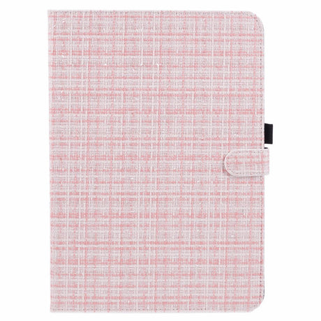 EIDERWOOD Xiaomi Pad 6S Pro Stofbetrukket Læder Cover m. Ståfunktion - Lyserød