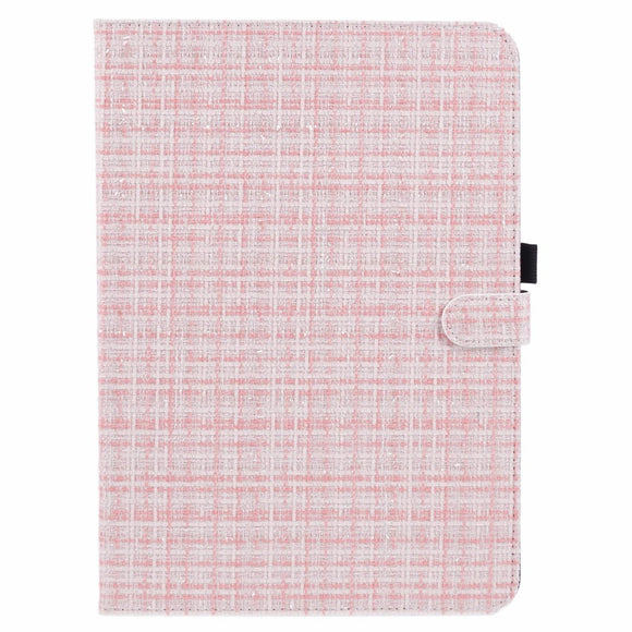 EIDERWOOD Xiaomi Pad 6S Pro Stofbetrukket Læder Cover m. Ståfunktion - Lyserød