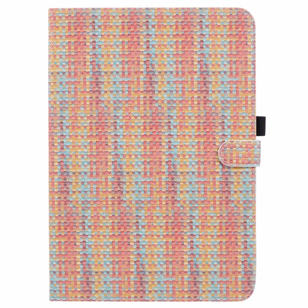 EIDERWOOD Xiaomi Pad 6S Pro Stofbetrukket Læder Cover m. Ståfunktion - Regnbue