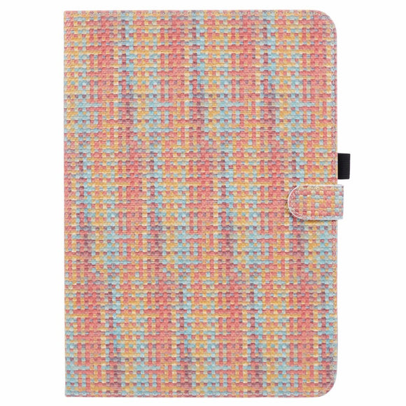 EIDERWOOD Xiaomi Pad 6S Pro Stofbetrukket Læder Cover m. Ståfunktion - Regnbue