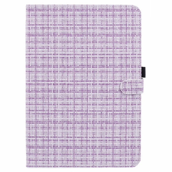 EIDERWOOD Xiaomi Pad 6S Pro Stofbetrukket Læder Cover m. Ståfunktion - Lilla