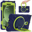 EIDERWOOD Samsung Galaxy Tab Active5 Håndværker Cover m. Håndholder & Kickstand - Sort