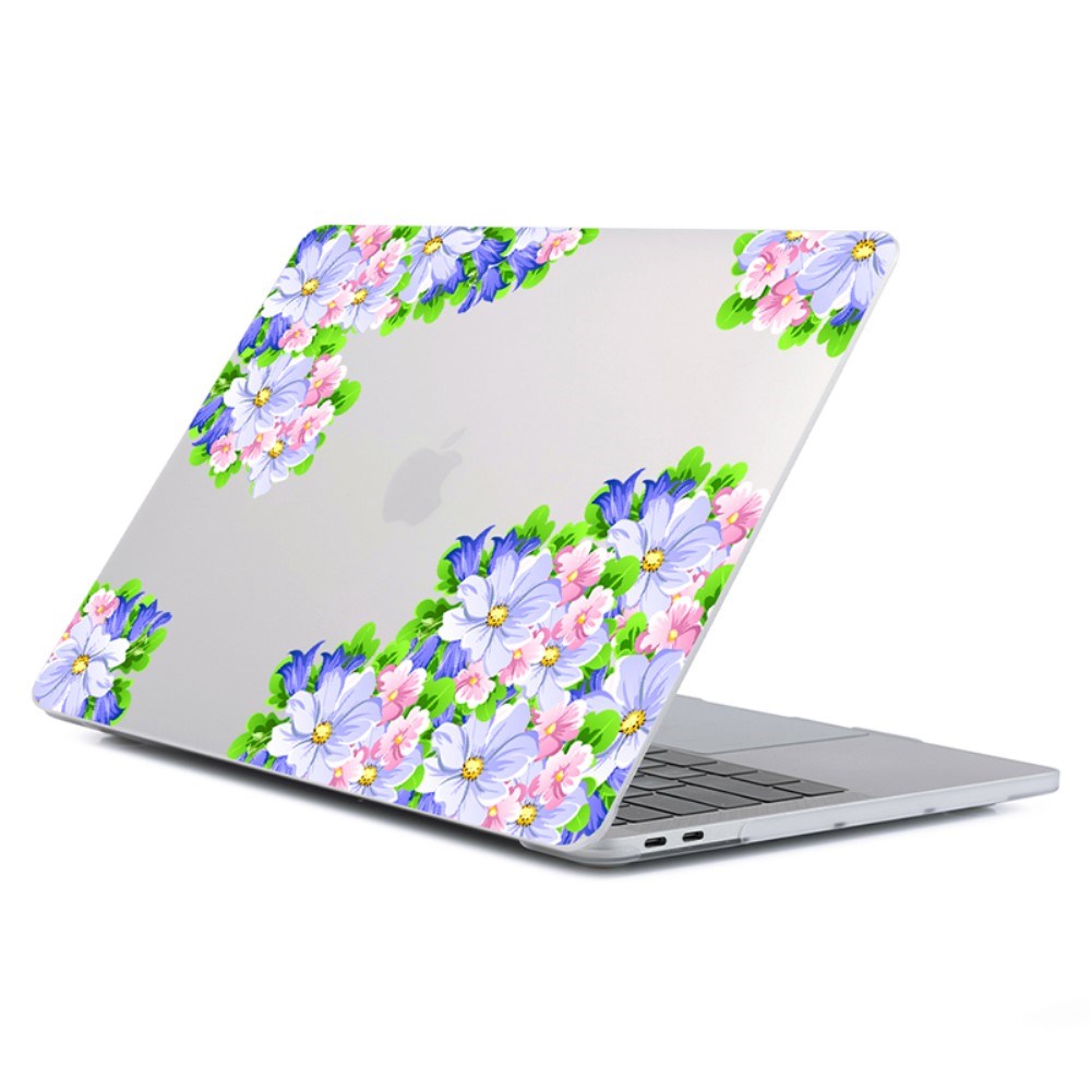 MacBook Air 15" M5/M4/M3/M2 (2026-2023) Hårdt Plastik Cover - Blomster