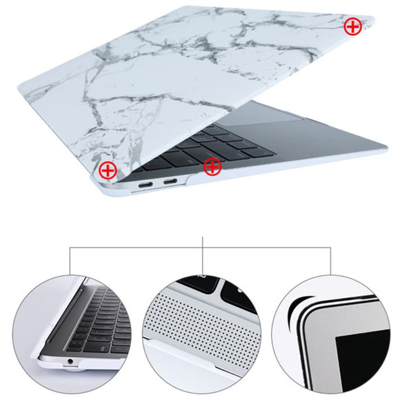 MacBook Pro 16 M5/M4/M3/M2/M1 (2026-2021) Hårdt Plastik Cover - Grønne Blade