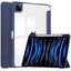 EIDERWOOD iPad Pro 11" (2025 / 2024) Hybrid Cover m. Pen Holder - Blå & Gennemsigtig