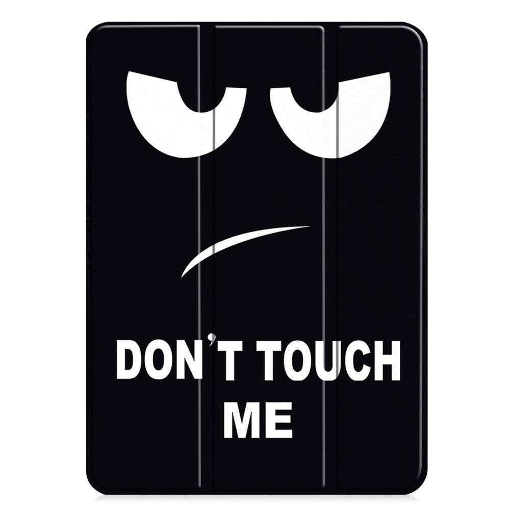EIDERWOOD iPad Pro 11" (2025 / 2024) Tri-Fold Kunstlæder Cover m. Vågeblus Funktion - "Don't Touch Me"