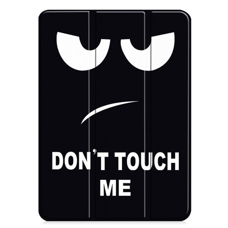 EIDERWOOD iPad Pro 11" (2025 / 2024) Tri-Fold Kunstlæder Cover m. Vågeblus Funktion - "Don't Touch Me"