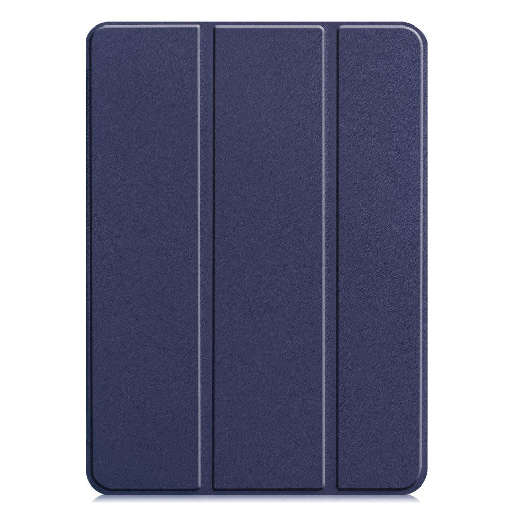 EIDERWOOD iPad Pro 11" (2025 / 2024) Tri-Fold Læder Cover - Mørkeblå
