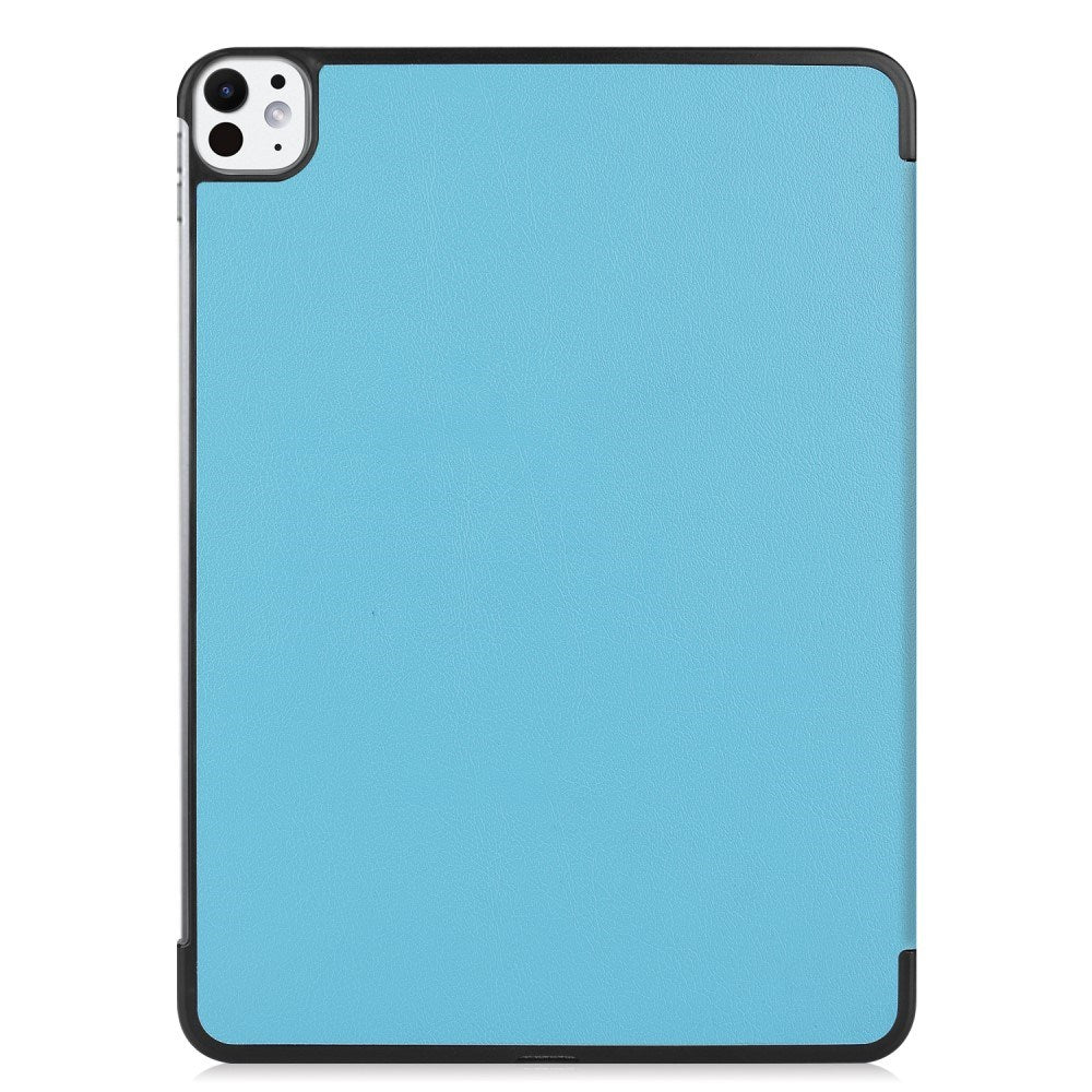 EIDERWOOD iPad Pro 11" (2025 / 2024) Tri-Fold Læder Cover - Lyseblå