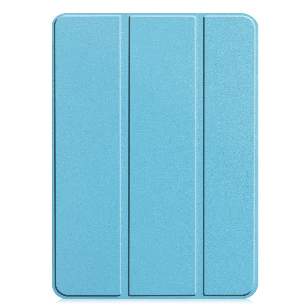 EIDERWOOD iPad Pro 11" (2025 / 2024) Tri-Fold Læder Cover - Lyseblå