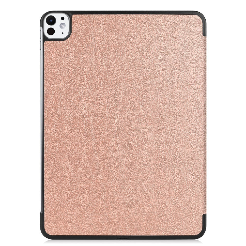EIDERWOOD iPad Pro 11" (2025 / 2024) Tri-Fold Læder Cover - Rose Gold