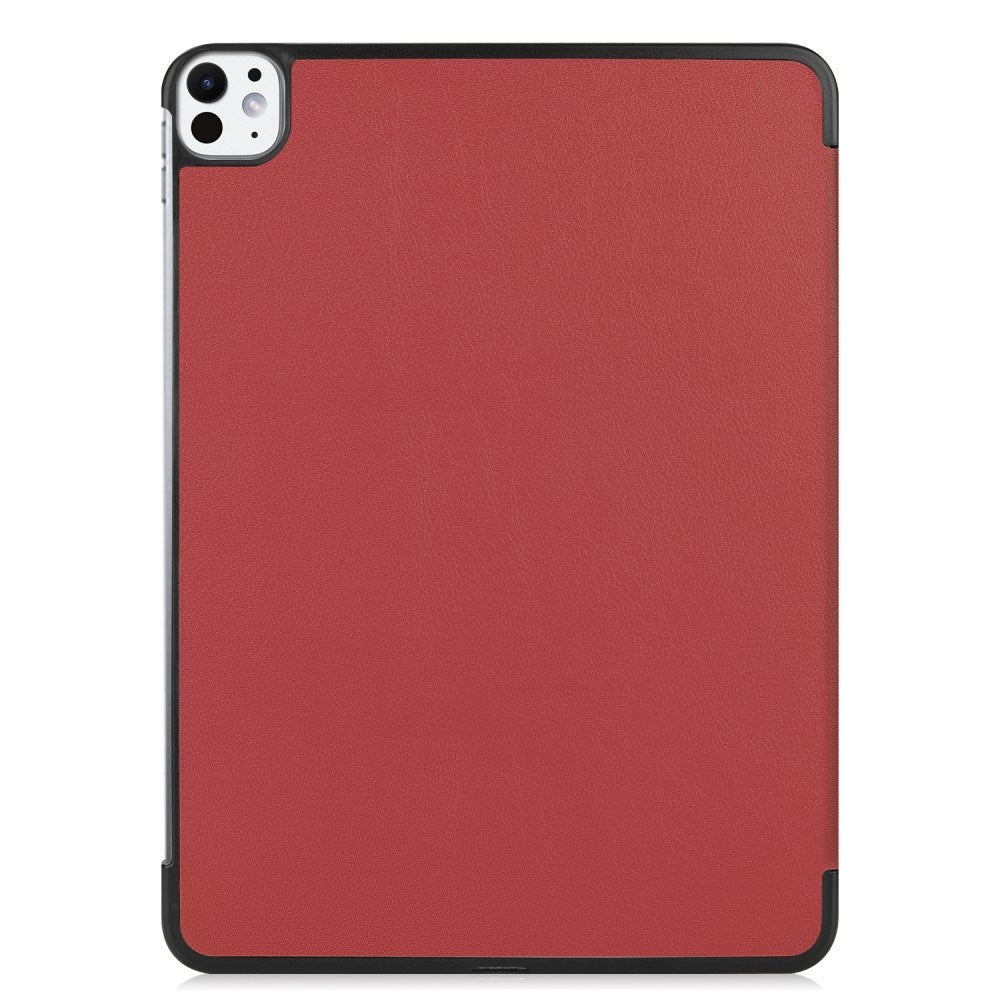 EIDERWOOD iPad Pro 11" (2025 / 2024) Tri-Fold Læder Cover - Vinrød