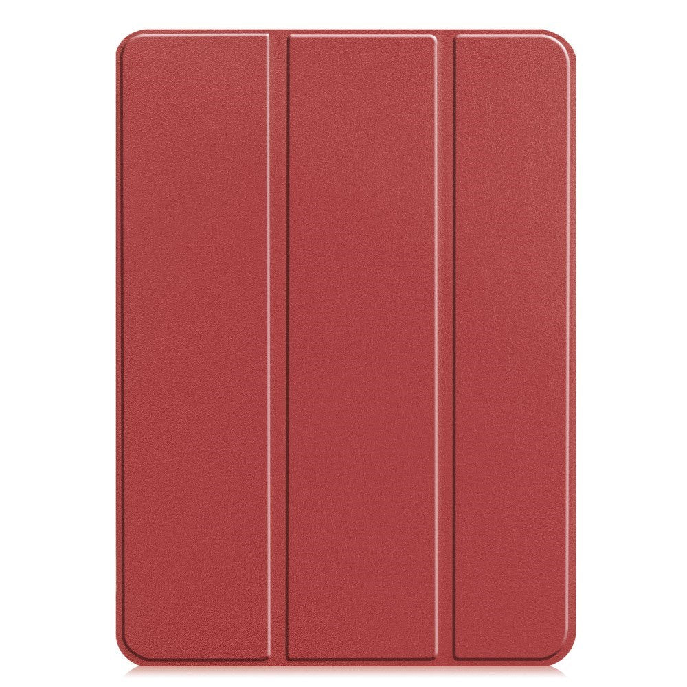EIDERWOOD iPad Pro 11" (2025 / 2024) Tri-Fold Læder Cover - Vinrød