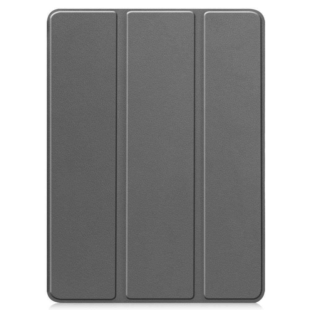 EIDERWOOD iPad Pro 11" (2025 / 2024) Tri-Fold Kunst Læder Cover m. Apple Pencil Holder - Grå