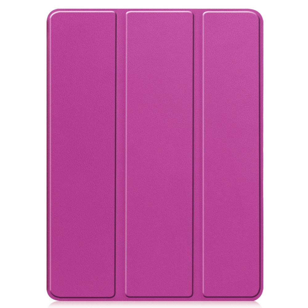 EIDERWOOD iPad Pro 11" (2025 / 2024) Tri-Fold Kunst Læder Cover m. Apple Pencil Holder - Lilla