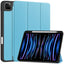 EIDERWOOD iPad Pro 11" (2025 / 2024) Tri-Fold Kunst Læder Cover m. Apple Pencil Holder - Blå