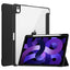 EIDERWOOD iPad Air 11" (2025 / 2024) Hybrid Cover m. Pen Holder - Sort & Gennemsigtig