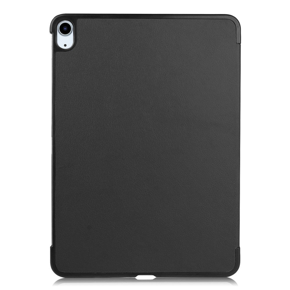 EIDERWOOD iPad Air 11" (2026 / 2025 / 2024) Litchi Tri-Fold Læder Cover - Sort