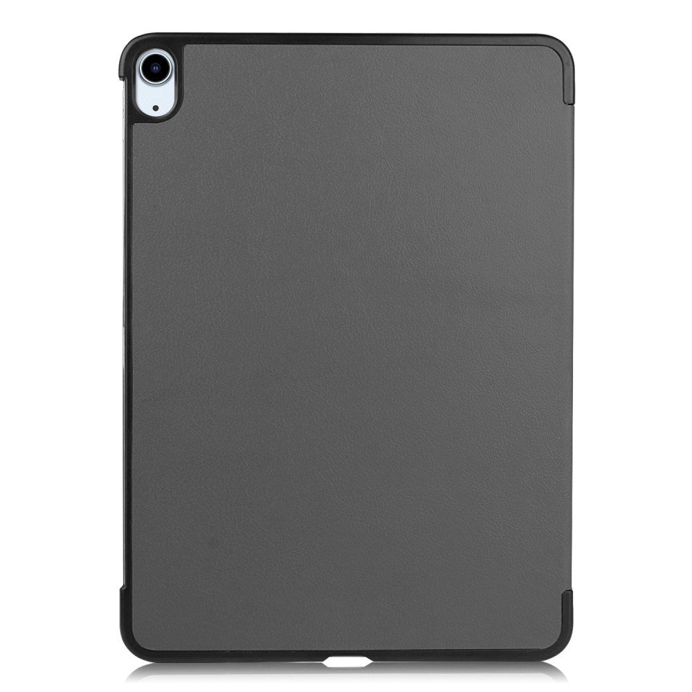 EIDERWOOD iPad Air 11" (2026 / 2025 / 2024) Litchi Tri-Fold Læder Cover - Grå