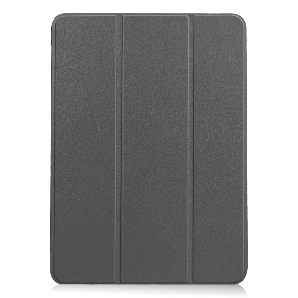 EIDERWOOD iPad Air 11" (2026 / 2025 / 2024) Litchi Tri-Fold Læder Cover - Grå