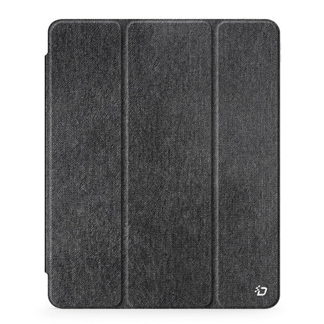 iPad Air 13" (2026 / 2025 / 2024) Tri-Fold Cover - DUX DUCIS Unid Series - Gennemsigtig / Sort