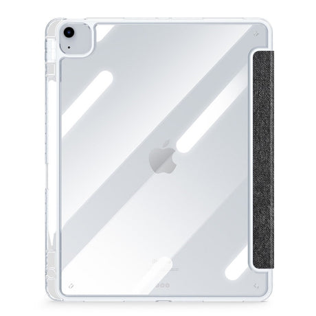 iPad Air 13" (2026 / 2025 / 2024) Tri-Fold Cover - DUX DUCIS Unid Series - Gennemsigtig / Sort