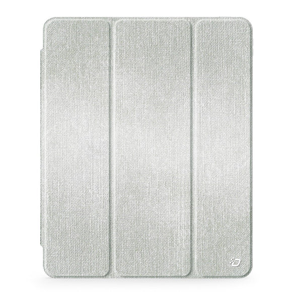 iPad Air 13" (2026 / 2025 / 2024) Tri-Fold Cover - DUX DUCIS Unid Series - Gennemsigtig / Grøn
