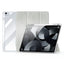 iPad Air 13" (2025 / 2024) Tri-Fold Cover - DUX DUCIS Unid Series - Gennemsigtig / Grøn
