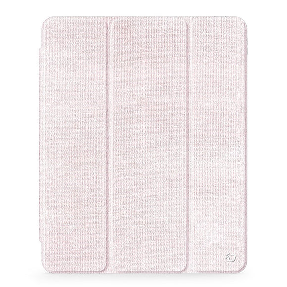 iPad Air 13" (2026 / 2025 / 2024) Tri-Fold Cover - DUX DUCIS Unid Series - Gennemsigtig / Pink