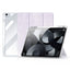 iPad Air 13" (2025 / 2024) Tri-Fold Cover - DUX DUCIS Unid Series - Gennemsigtig / Lilla