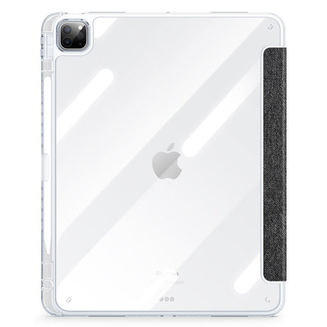 iPad Pro 13" (2025 / 2024) Tri-Fold Cover - DUX DUCIS Unid Series - Gennemsigtig / Sort