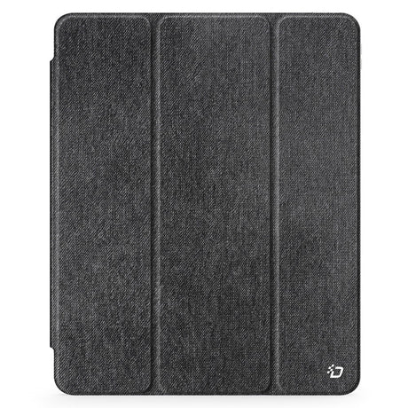 iPad Pro 13" (2025 / 2024) Tri-Fold Cover - DUX DUCIS Unid Series - Gennemsigtig / Sort