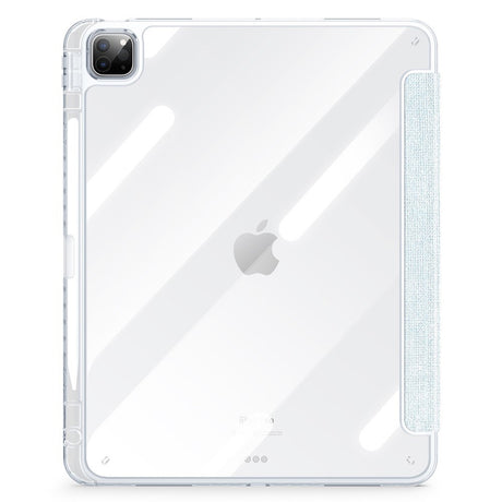 iPad Pro 13" (2025 / 2024) Tri-Fold Cover - DUX DUCIS Unid Series - Gennemsigtig / Lyseblå