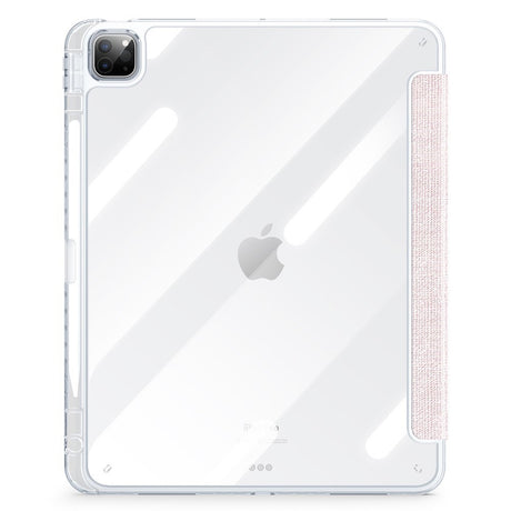 iPad Pro 13" (2025 / 2024) Tri-Fold Cover - DUX DUCIS Unid Series - Gennemsigtig / Pink