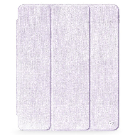 iPad Pro 13" (2025 / 2024) Tri-Fold Cover - DUX DUCIS Unid Series - Gennemsigtig / Lilla