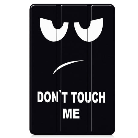 EDIERWOOD Xiaomi Redmi Pad Pro Tri-Fold Kunstlæder Cover m. Vågeblus Funktion - Don't Touch Me