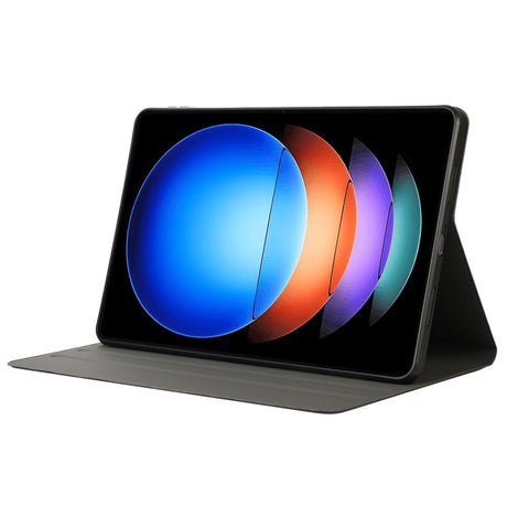EIDERWOOD Xiaomi Pad 6S Pro Vegansk Læder Tablet Cover m. Ståfunktion - Lyseblå