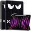 EIDERWOOD iPad Air 13" (2025 / 2024) Tri-Fold Kunstlæder Cover m. Vågeblus Funktion - Don't Touch Me