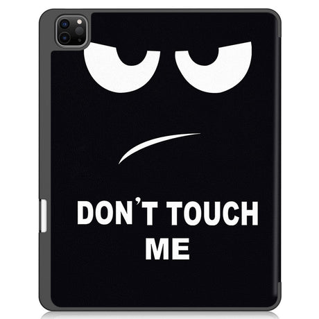 EIDERWOOD iPad Air 13" (2026 / 2025 / 2024) Tri-Fold Kunstlæder Cover m. Vågeblus Funktion - Don't Touch Me