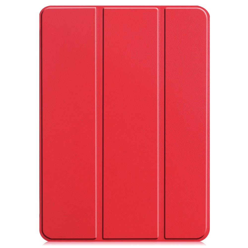 EIDERWOOD iPad Air 13" (2026 / 2025 / 2024) Tri-Fold Læder Cover - Rød