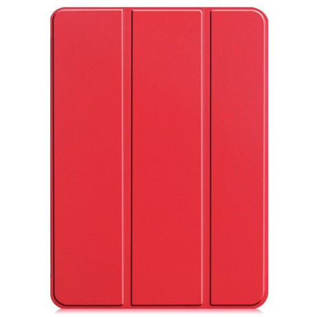 EIDERWOOD iPad Air 13" (2026 / 2025 / 2024) Tri-Fold Læder Cover - Rød